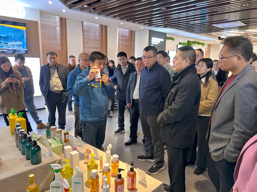 廣西自治區(qū)發(fā)改委領導蒞臨晟啟調(diào)研指導工作